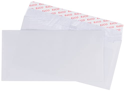 Elco 60281 Boite de 500 enveloppes sans fenêtre Format DL Bl