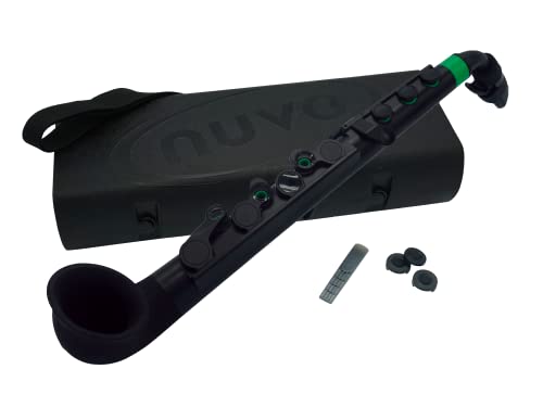 Nuvo N520JBGN jSax 2.0 - Saxophone noir/vert - 7,3 x 34 x 13