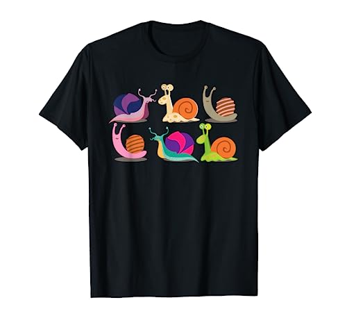 Escargot Insect Garden Snail Nature Lover T-Shirt