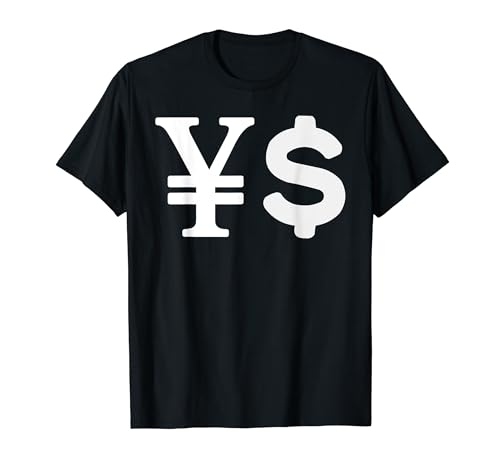 Signe du dollar yen T-Shirt