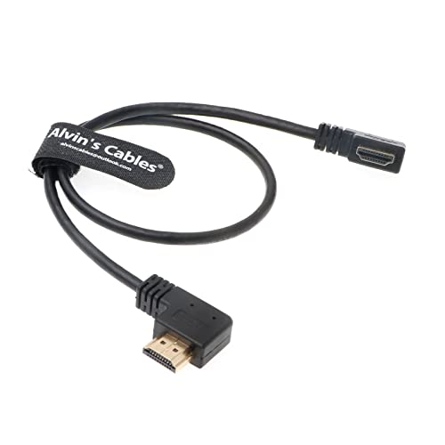 Alvins Cables Z Cam E2 Forme de L Câble HDMI Angle Gauche à 