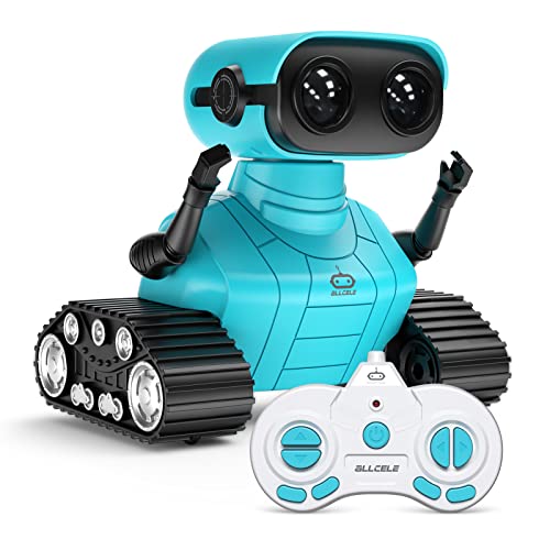 ALLCELE Robot Enfant Jouet,Télécommandés Rechargeables, avec