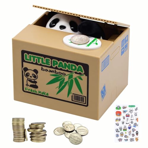 Tirelire Panda électronique pour Enfants et Adultes - avec P