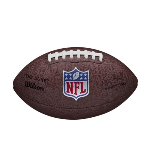 Wilson Ballon de Football Américain, NFL DUKE REPLICA, Cuir 