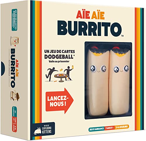Asmodee - Exploding Kittens : Aie Aie Burrito - Extension po