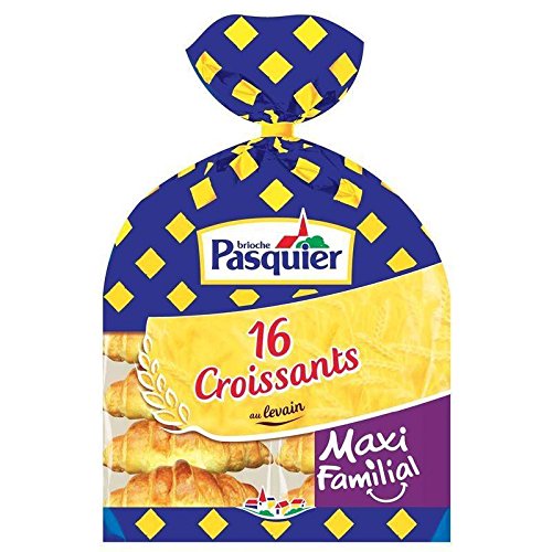 Brioche Pasquier croissants au levain maxi familial 640 g - 