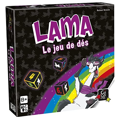 GIGAMIC Lama - Le Jeu DE des, ‎8 ans et plus