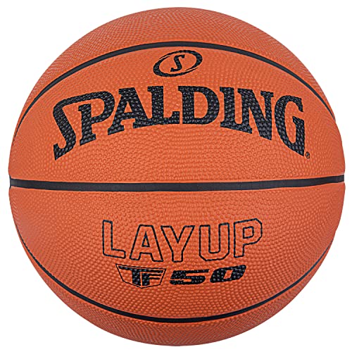 Spalding Ballon de Basketball Layup TF-50 6 Noir Balle Adult