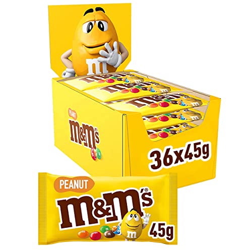 M&MS PEANUT - Bonbons chocolat au lait et cacahuètes - Grand