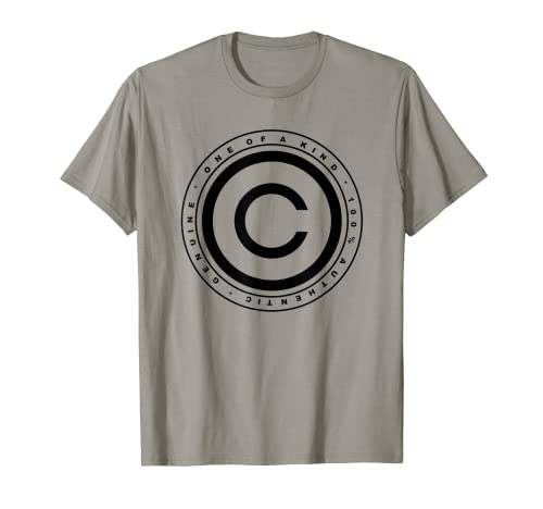 Chemise avec logo copyright unique en son genre – 100 % auth