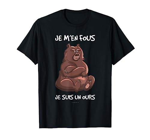 T-Shirts Animal Je Suis Un Ours Humour Cadeau Humoristique T