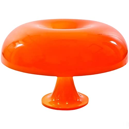 Spotaxe Lampe champignon orange, lampes de chevet à LED, dur