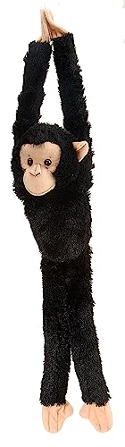 Wild Republic- Hanging Monkey Chimpanzé, 15260, 20 inches