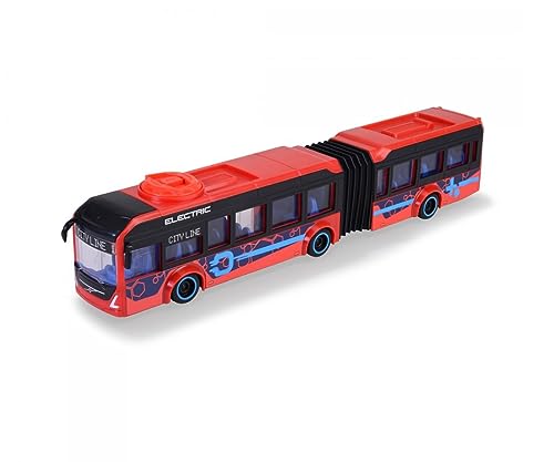 Dickie - Bus Volvo 7900 E - Véhicule Roue Libre 40cm - Jouet