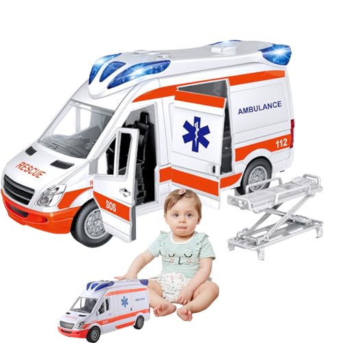 Camion Jouet Ambulance, Voiture De Sauvetage, Ambulance Joue