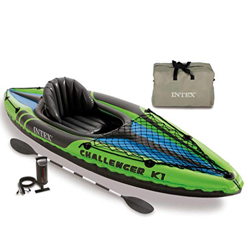 Intex - 68305NP - Set Kayak Challenger K1 - 1 Pers (Inclus R