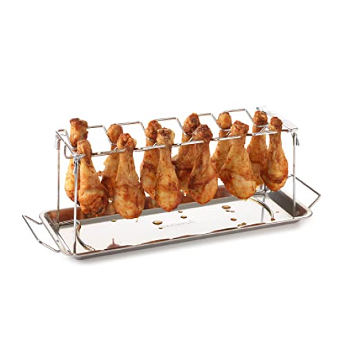 Barbecook support pilons de poulet en inox pour 12 cuisses d