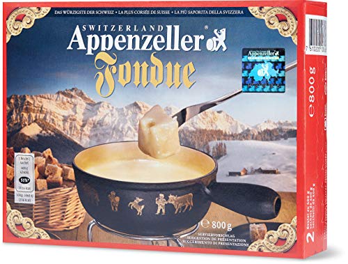 Fromage à fondue Appenzeller, fromage épicé et aromatique de