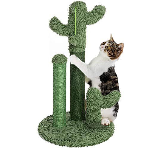 BAKAJI Griffoir 3 Cactus avec Boule darbre Forme Plante pour
