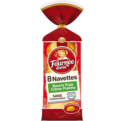 La Fournée Dorée - Navettes fondantes au beurre frais - 400g