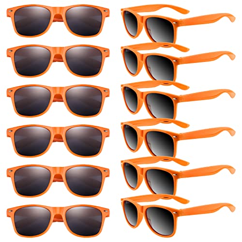 TUPARKA Lot de 12 lunettes de soleil en vrac School Party Go
